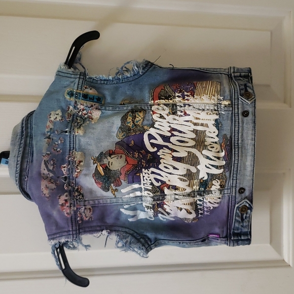 8ighth Dstrkt jean jacket - Picture 3 of 4